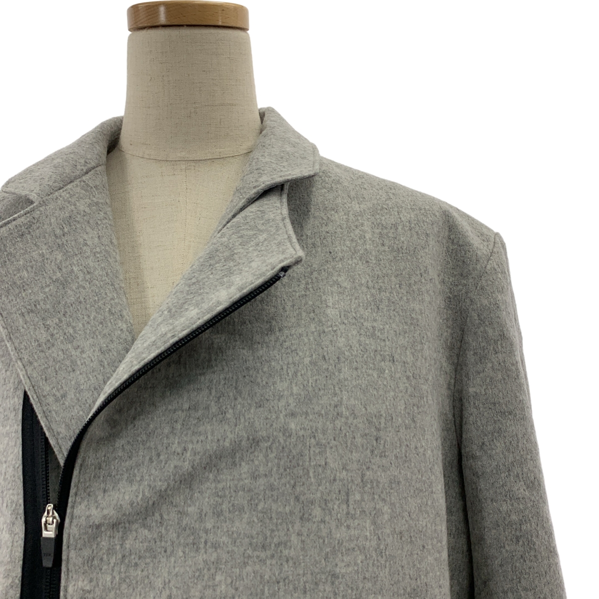 Y-3 / ワイスリー アシンメトリック ロングコート