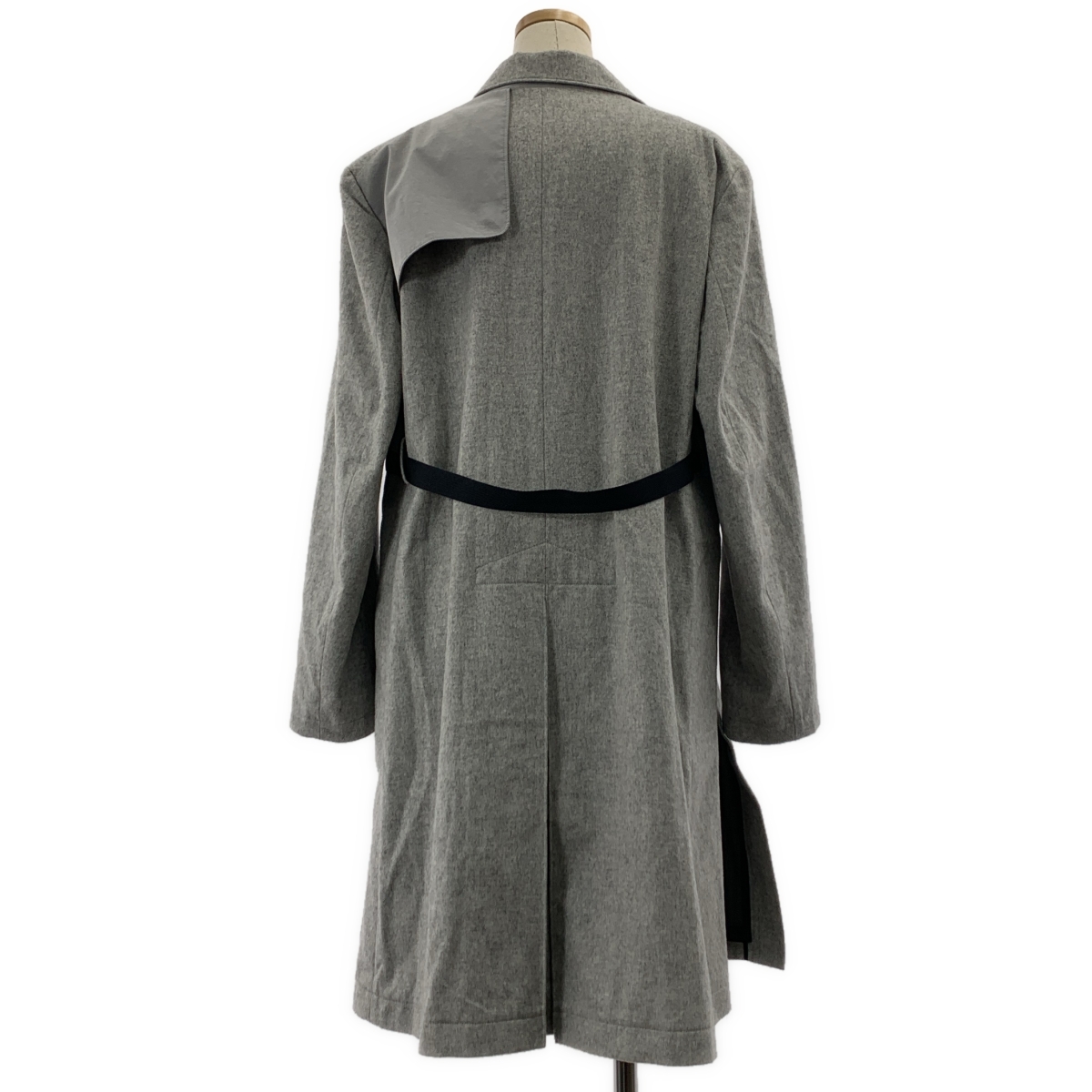 Y-3 / ワイスリー アシンメトリック ロングコート