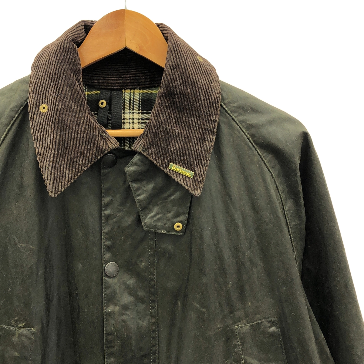 Barbour / バブアー BEDALE JACKET / ビデイル コーデュロイ切替 ワックス オイルド ジャケット