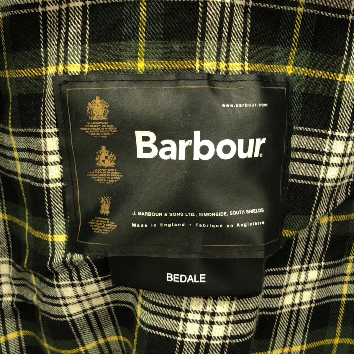 Barbour / バブアー BEDALE JACKET / ビデイル コーデュロイ切替 ワックス オイルド ジャケット