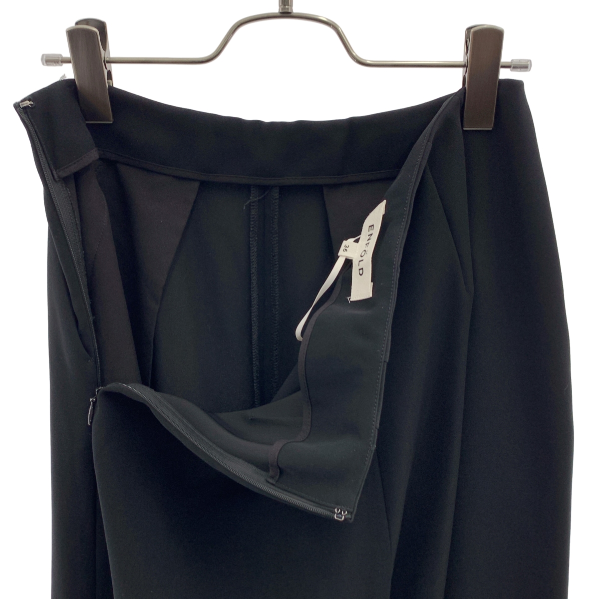 ENFOLD / エンフォルド ダブルサテンST タックジョガーパンツ