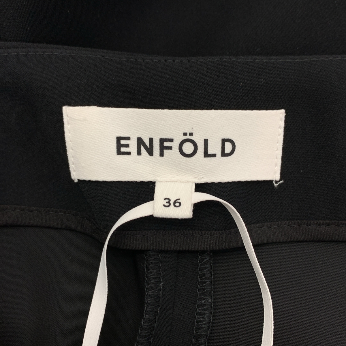 ENFOLD / エンフォルド ダブルサテンST タックジョガーパンツ