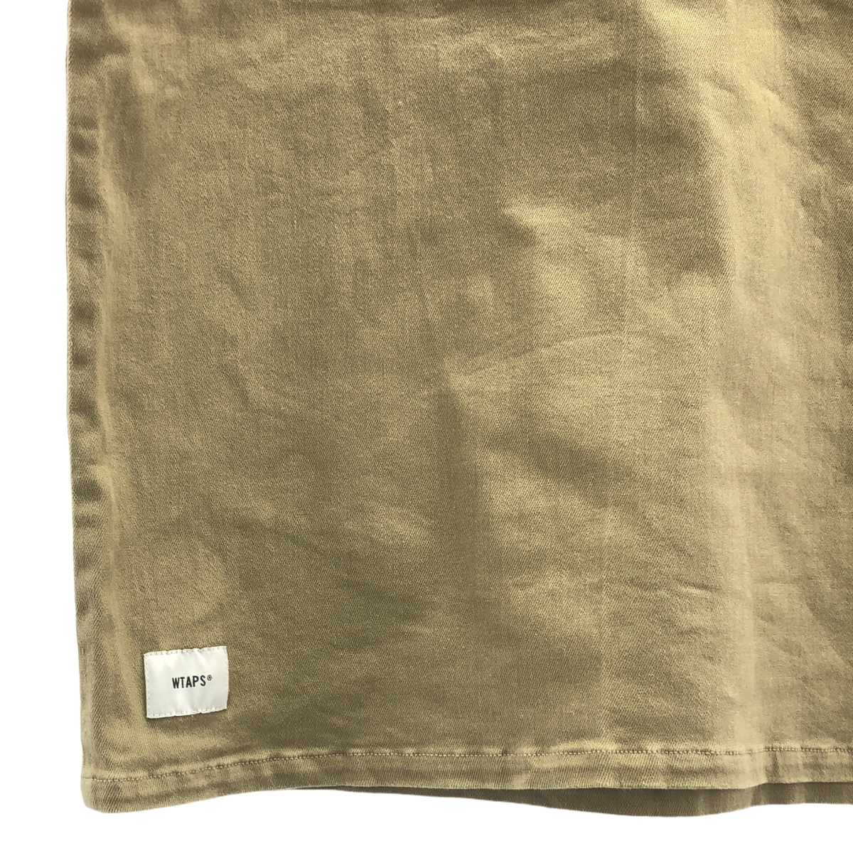 WTAPS / ダブルタップス CELL SS/SHIRT.COTTON.TWILL / コットンツイル ハーフジップ シャツ