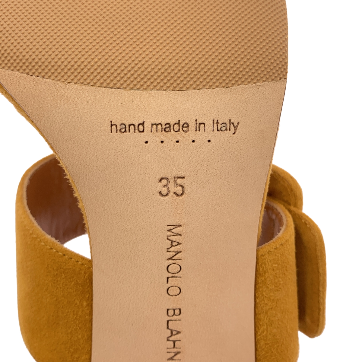 MANOLO BLAHNIK / マノロブラニク スエード レザー ストラップ ヒール サンダル パンプス