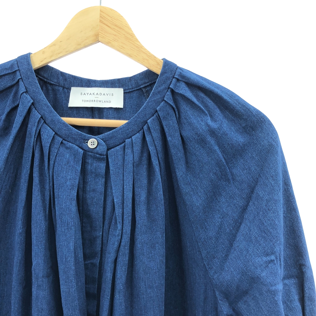 その他 ドローストリング ボリューム シャツ ワンピース