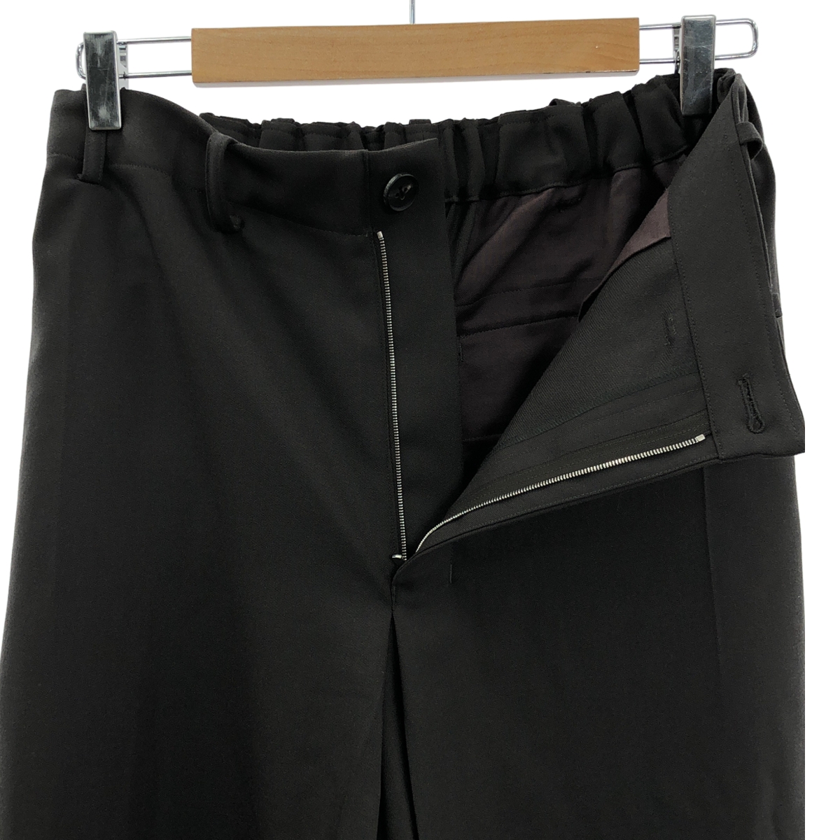 その他 ドレープ ライト ドスキン ドレーピング クロッチ ボックス プリーツ ノータック トラウザーDrape Light Doeskin Draping Crotch Box Pleats No Tuck Trousers