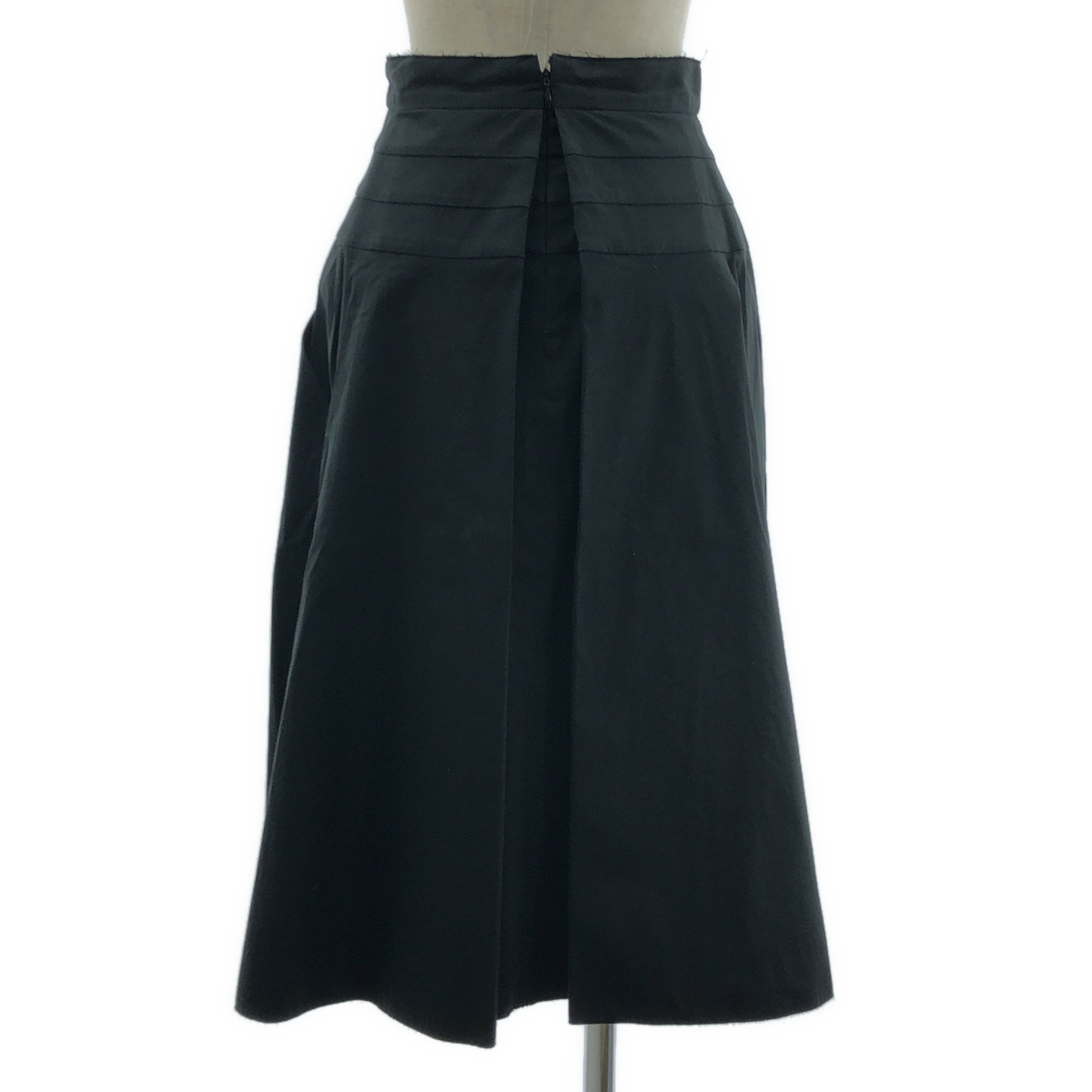 PRADA / プラダ タック ウエストライン ロングスカート