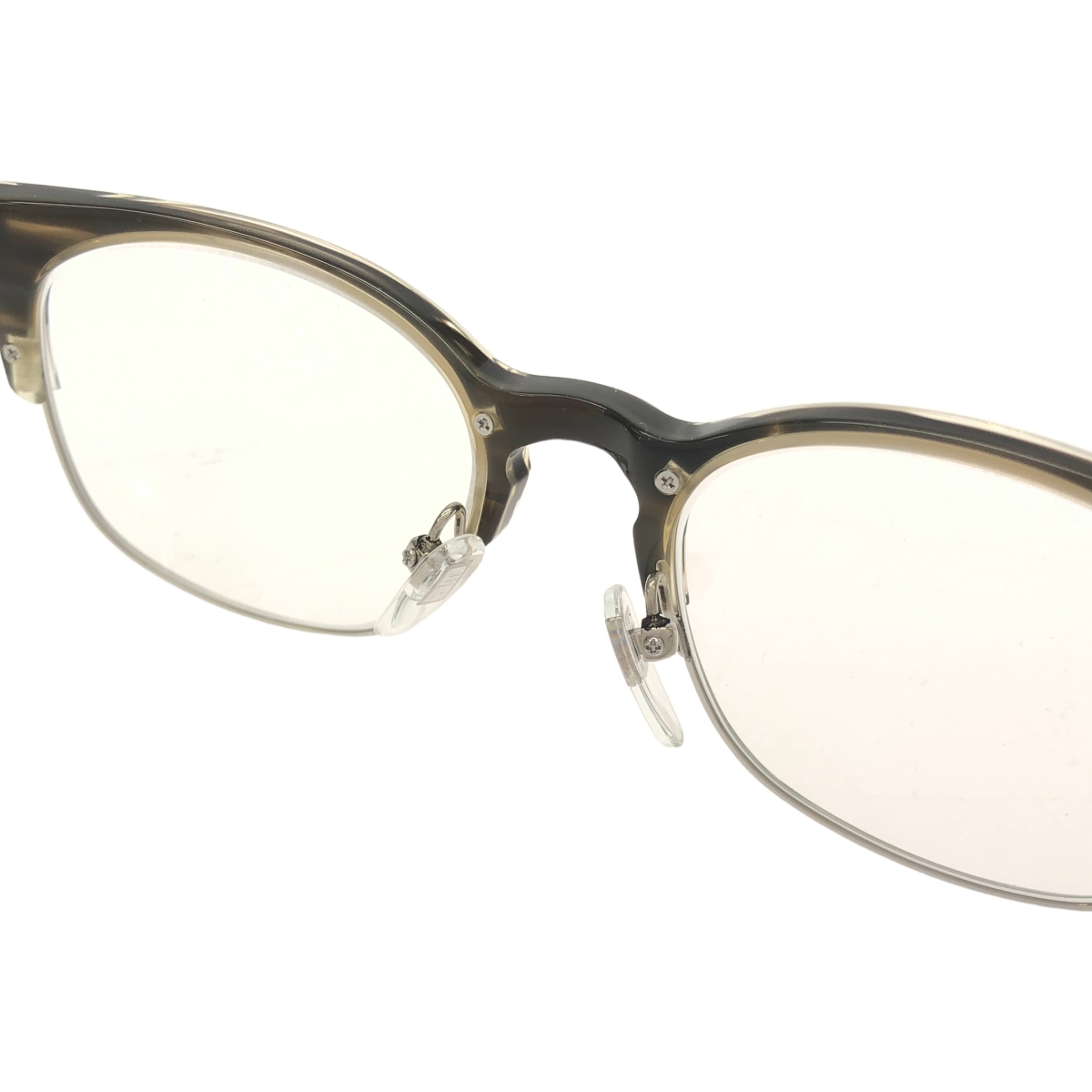 その他 ウェリントン型 ステンレスフレーム メガネ