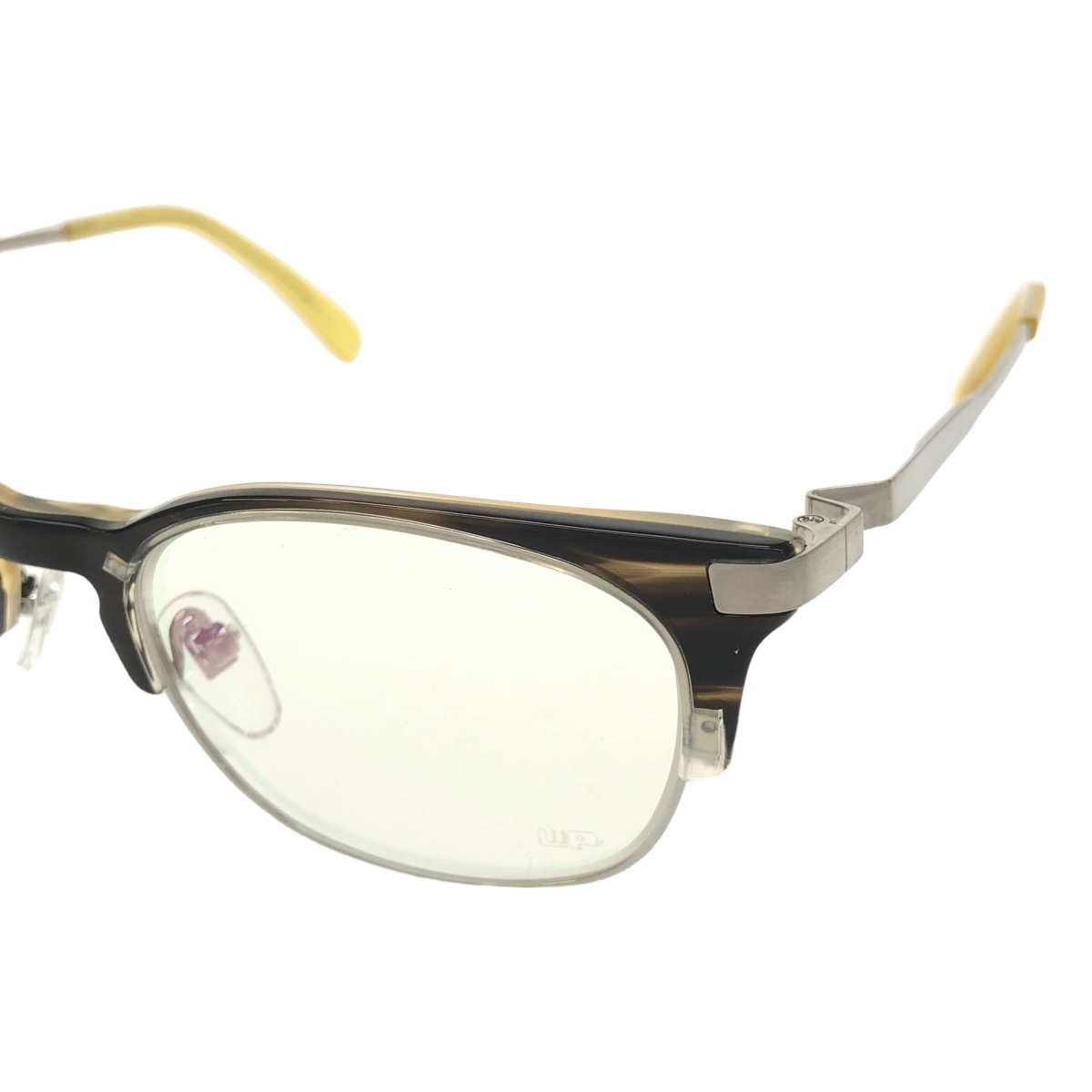 その他 ウェリントン型 ステンレスフレーム メガネ