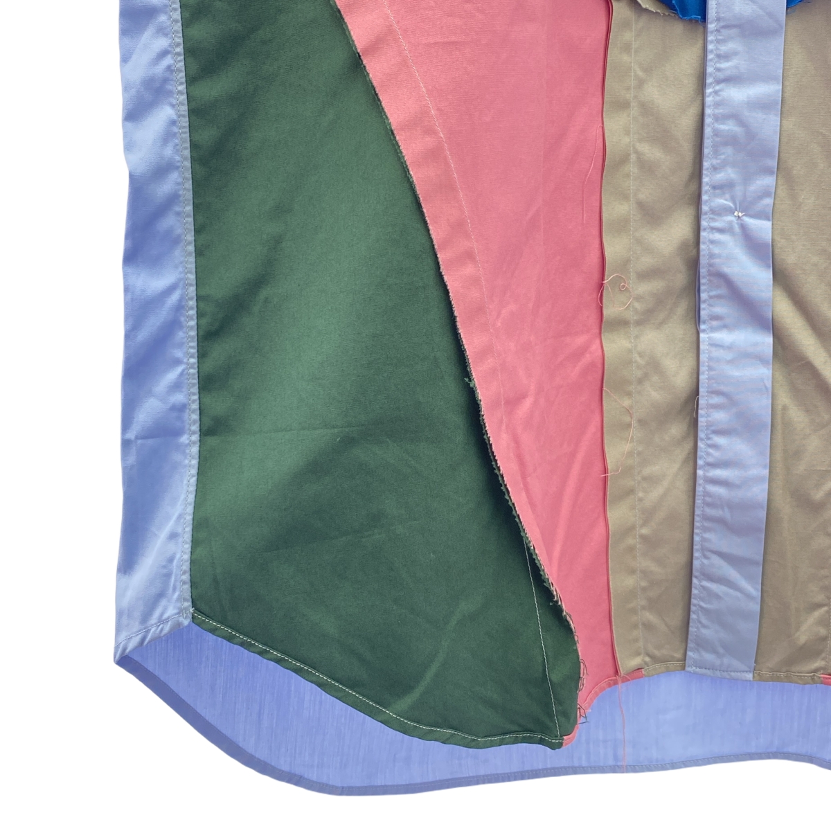 COMME des GARCONS SHIRT / コムデギャルソンシャツ カットオフ パッチワーク シャツ