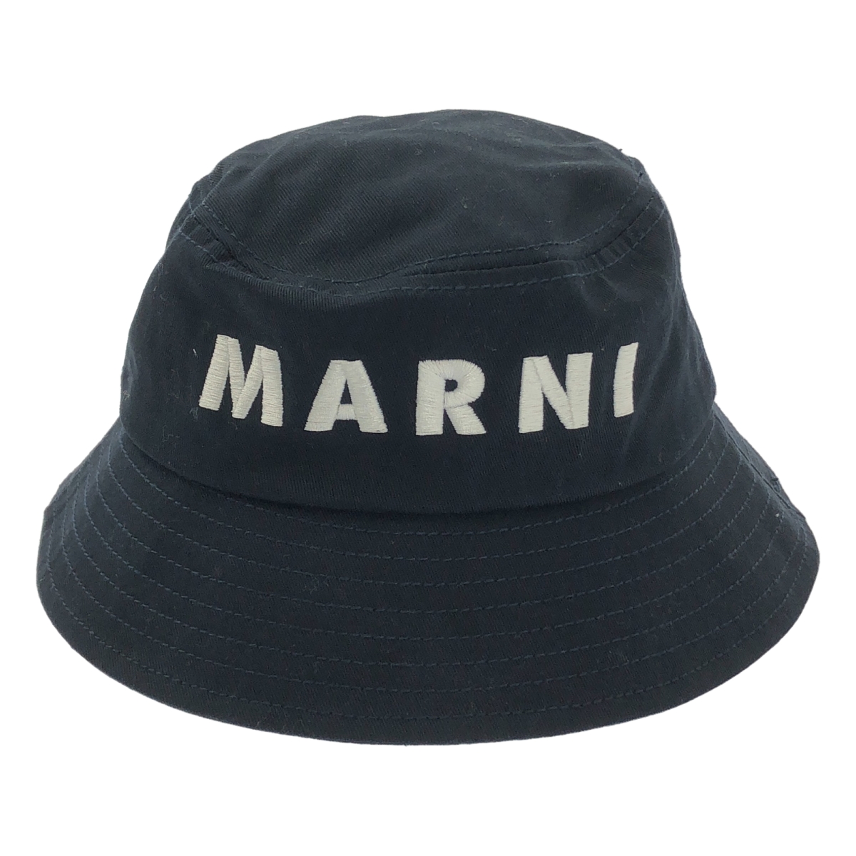 MARNI / マルニ エンブロイダリー ロゴ バケットハット 帽子