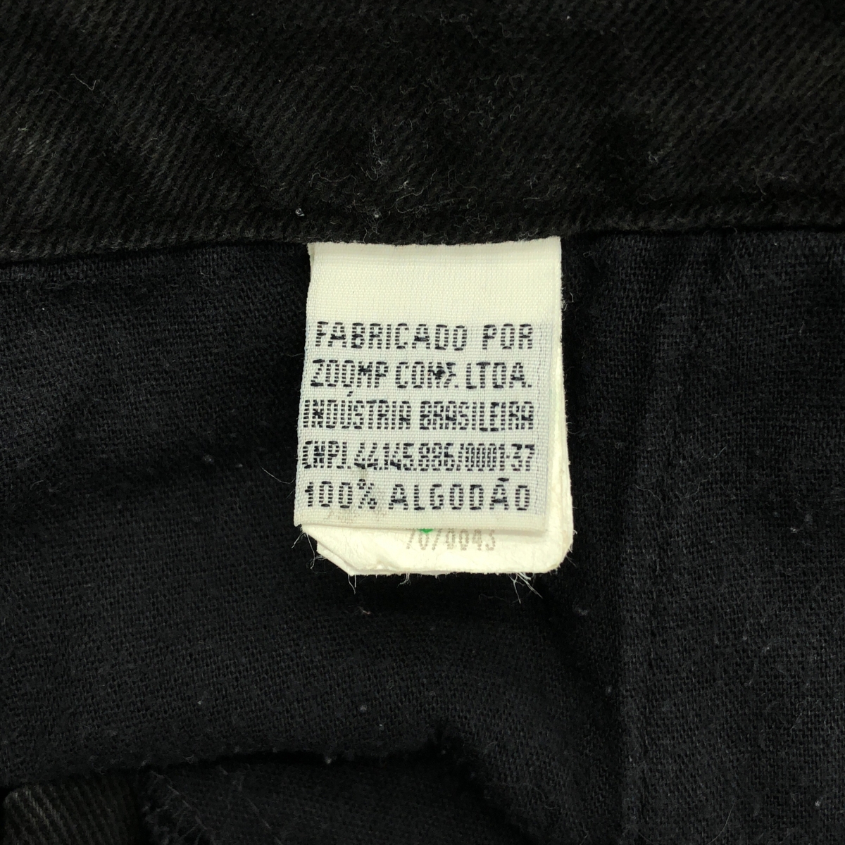 その他 裾ジップスリット スカルボタン スキニーパンツ