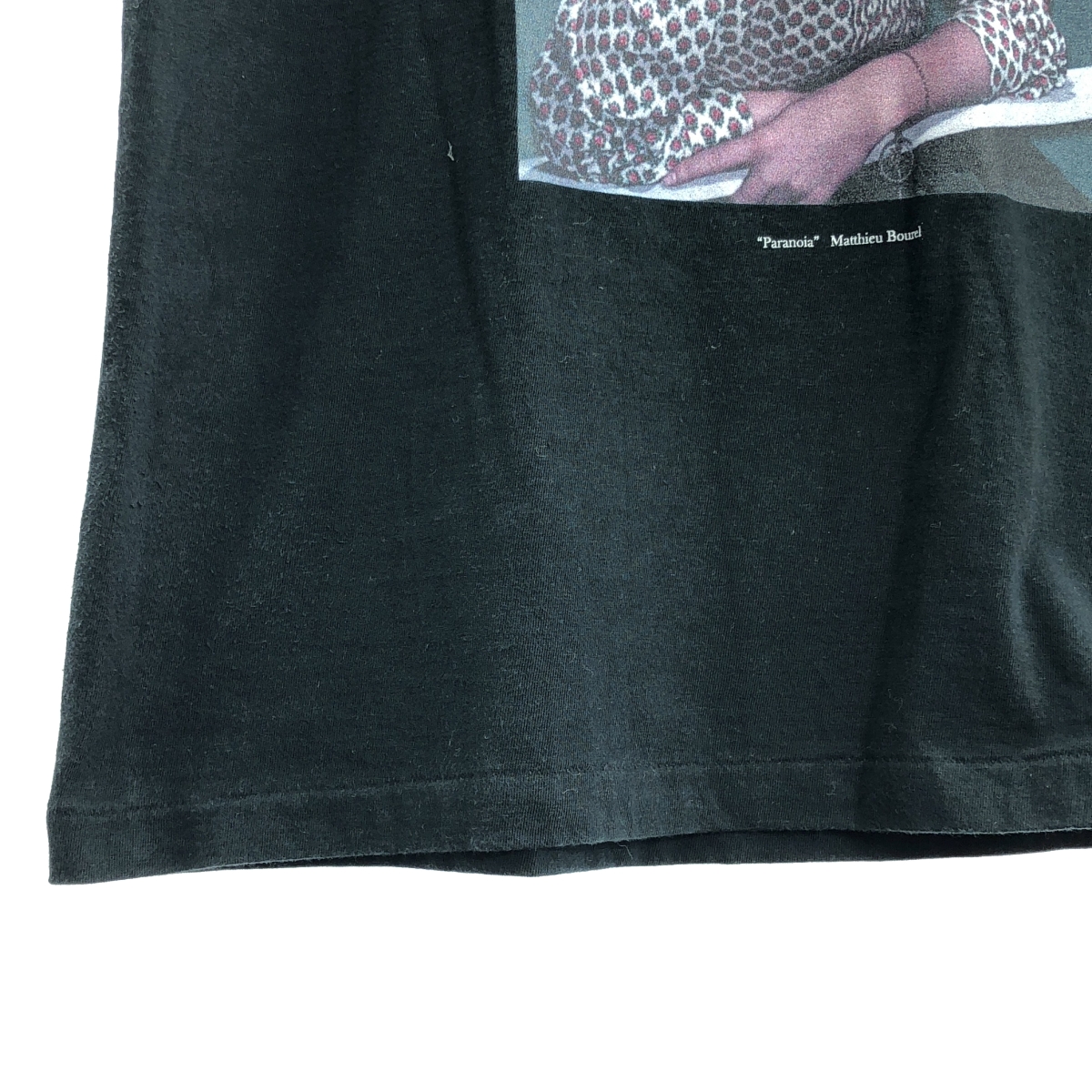 その他 Matthieu Bourel Paranoia マチュー・ブーレル プリント Tシャツ