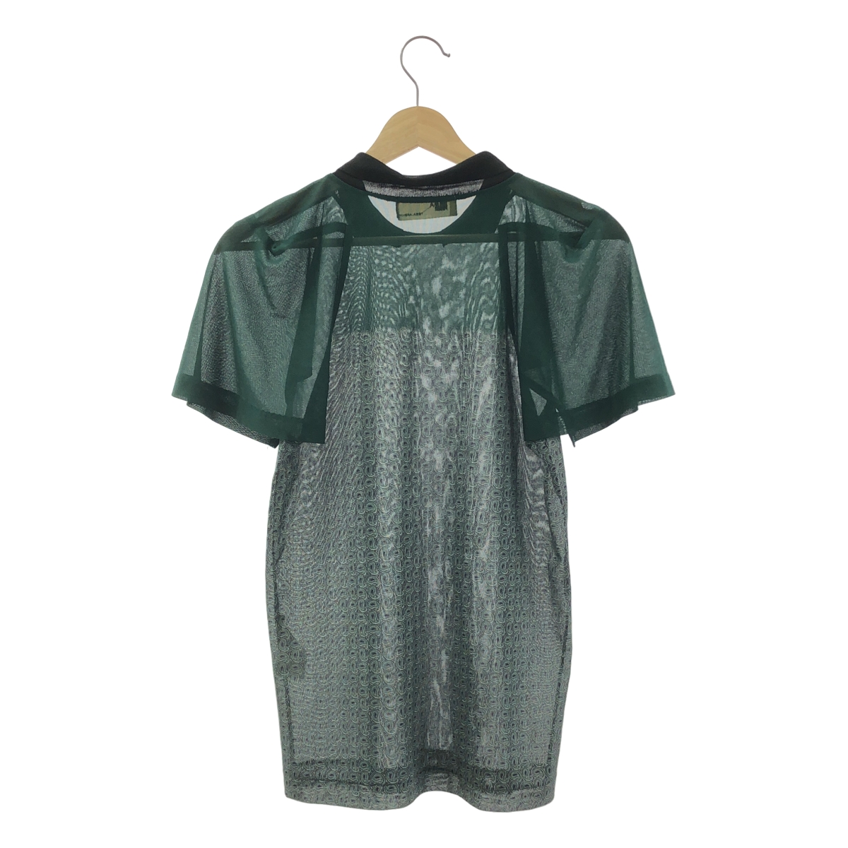 TOGA PULLA / トーガプルラ ペイズリー柄 シアー プルオーバーシャツ