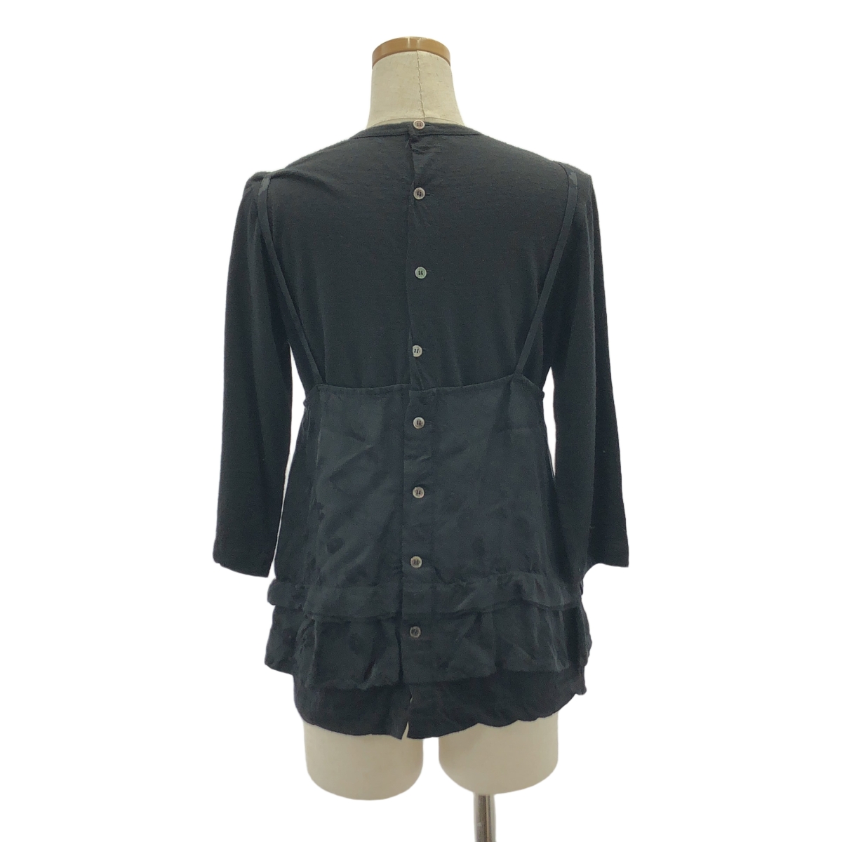 tricot COMME des GARCONS / トリココムデギャルソン キャミソール レイヤード シャツ カーディガン