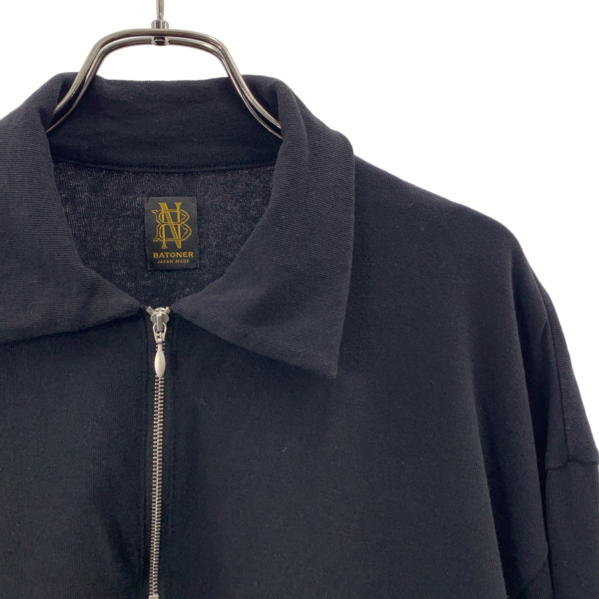 BATONER / バトナー Jumberca Tenjiku Polo Zip / ハーフジップ ポロ カットソー