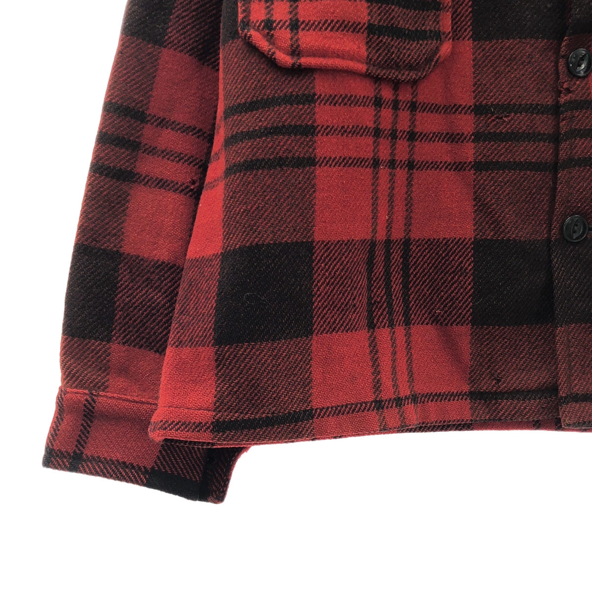 CHIPPEWA / チペワ 1940s ヴィンテージ チェック ウール ジャケット 猫目ボタン