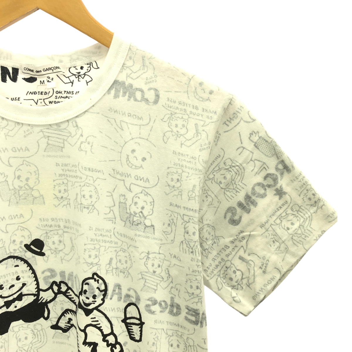 COMME des GARCONS / コムデギャルソン OSAMU GOODS オサムグッズ プリント ロング Tシャツ