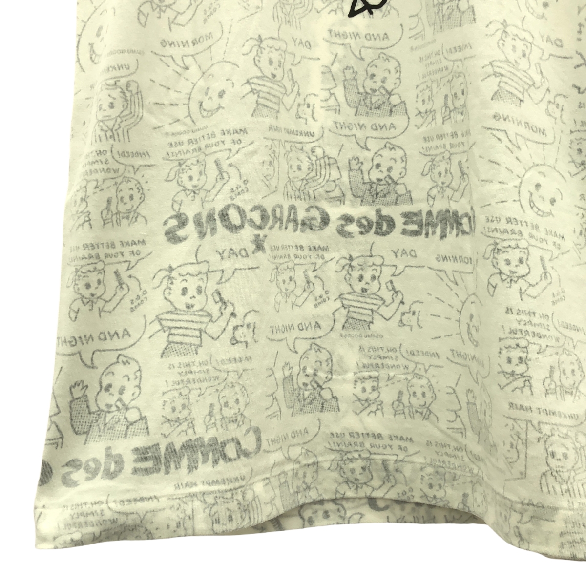 COMME des GARCONS / コムデギャルソン OSAMU GOODS オサムグッズ プリント ロング Tシャツ