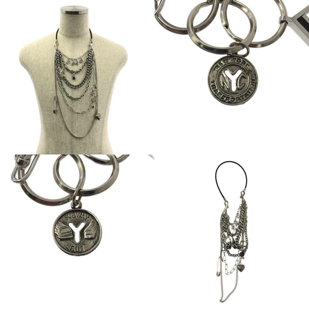 doublet / ダブレット NECKLACE / ロゴ チェーン ネックレス