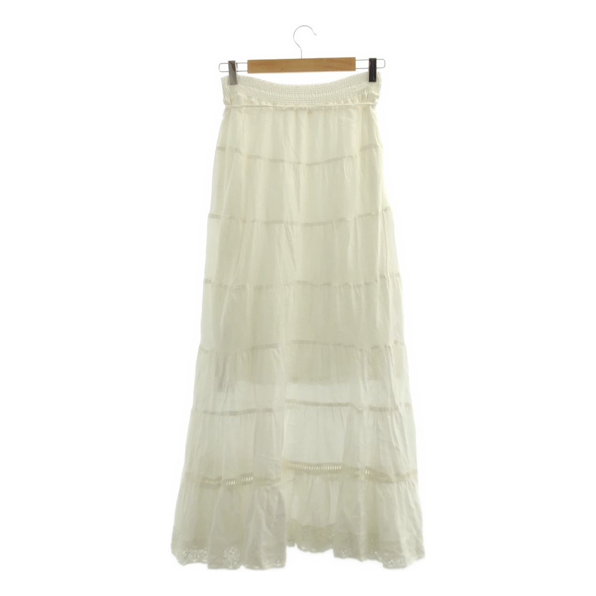 CASA FLINE / カーサフライン オーガニックコットンレーススカート