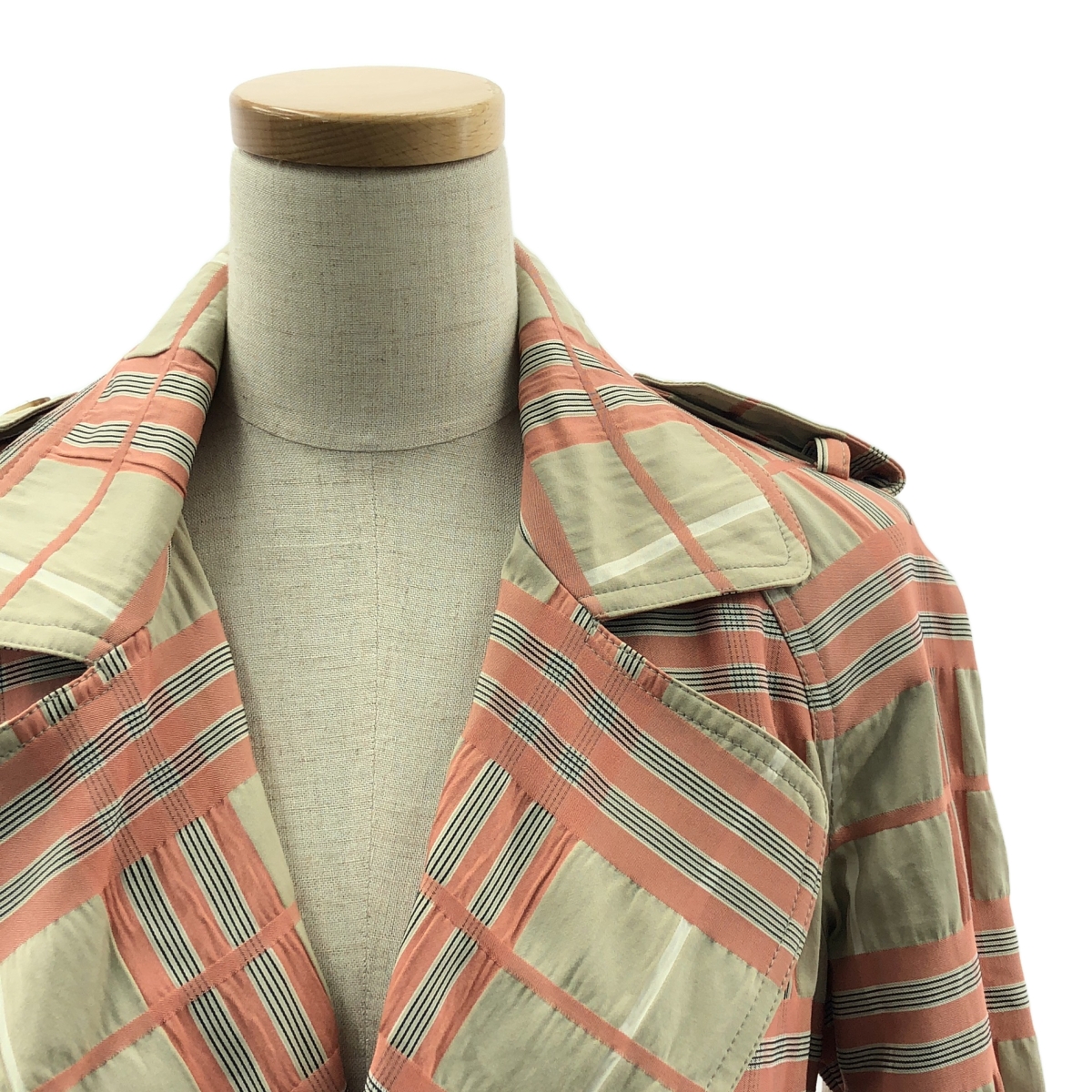 BURBERRY LONDON / バーバリーロンドン チェック柄トレンチコート