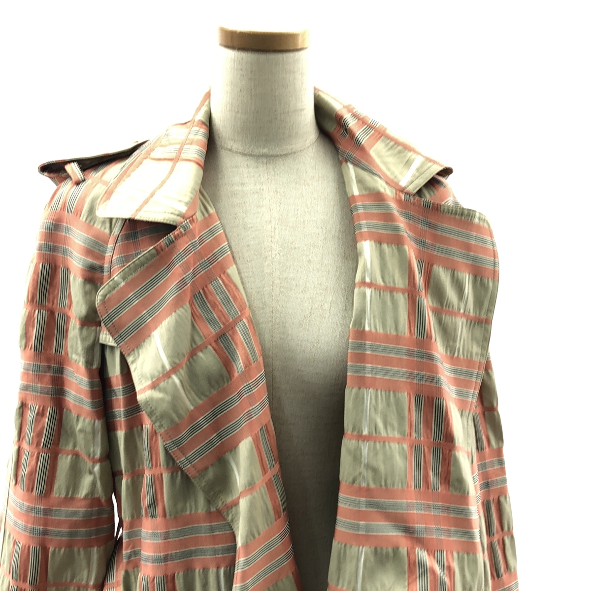 BURBERRY LONDON / バーバリーロンドン チェック柄トレンチコート