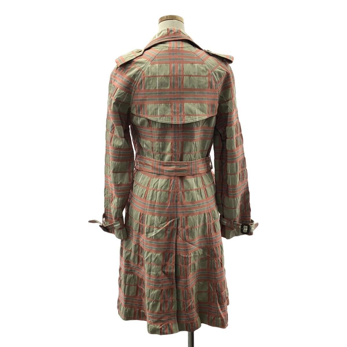 BURBERRY LONDON / バーバリーロンドン チェック柄トレンチコート