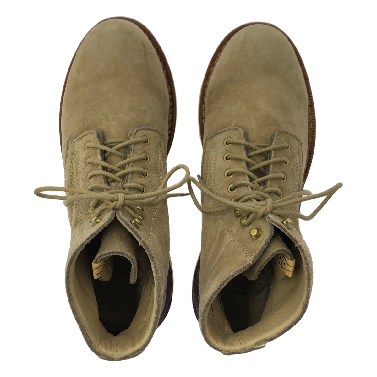 visvim / ビズビム VIRGIL BOOTS FOLK スエード レースアップ ブーツ
