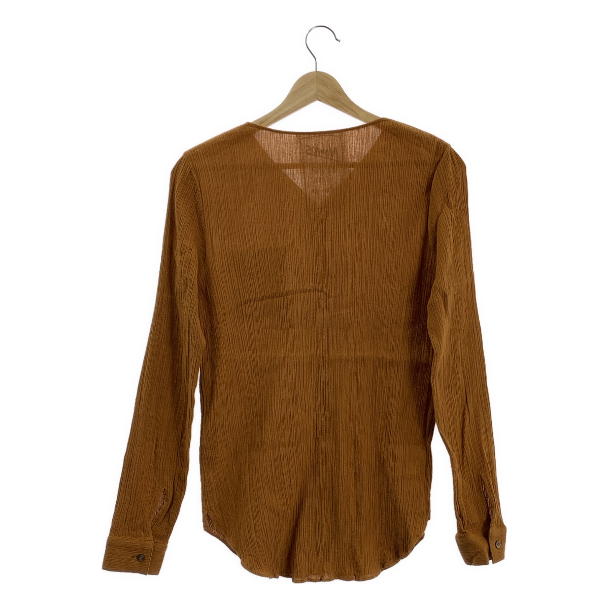 NOWOS / ノーウォス V-neck blouse コットン Vネック ブラウス シャツ