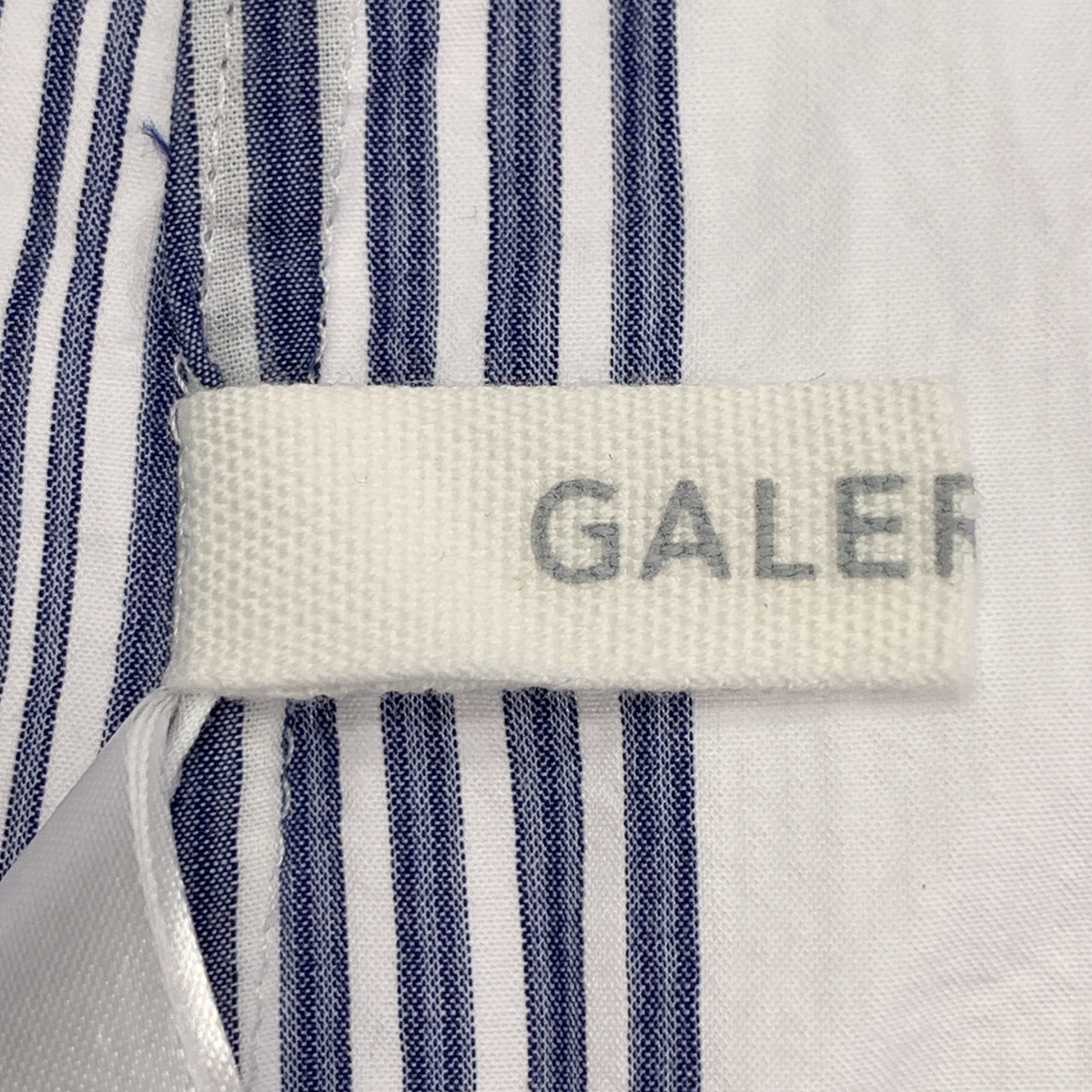 GALERIE VIE / ギャルリーヴィー コットン カットオフフリルブラウス シャツ