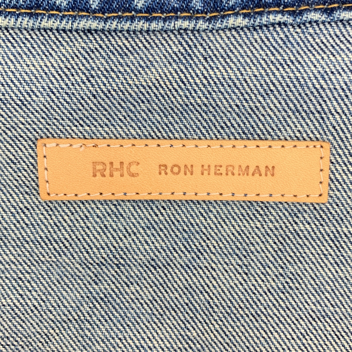 RHC Ron Herman / アールエイチシーロンハーマン Indigo Denim Jacket ダメージ加工 4thタイプ デニム トラッカージャケット