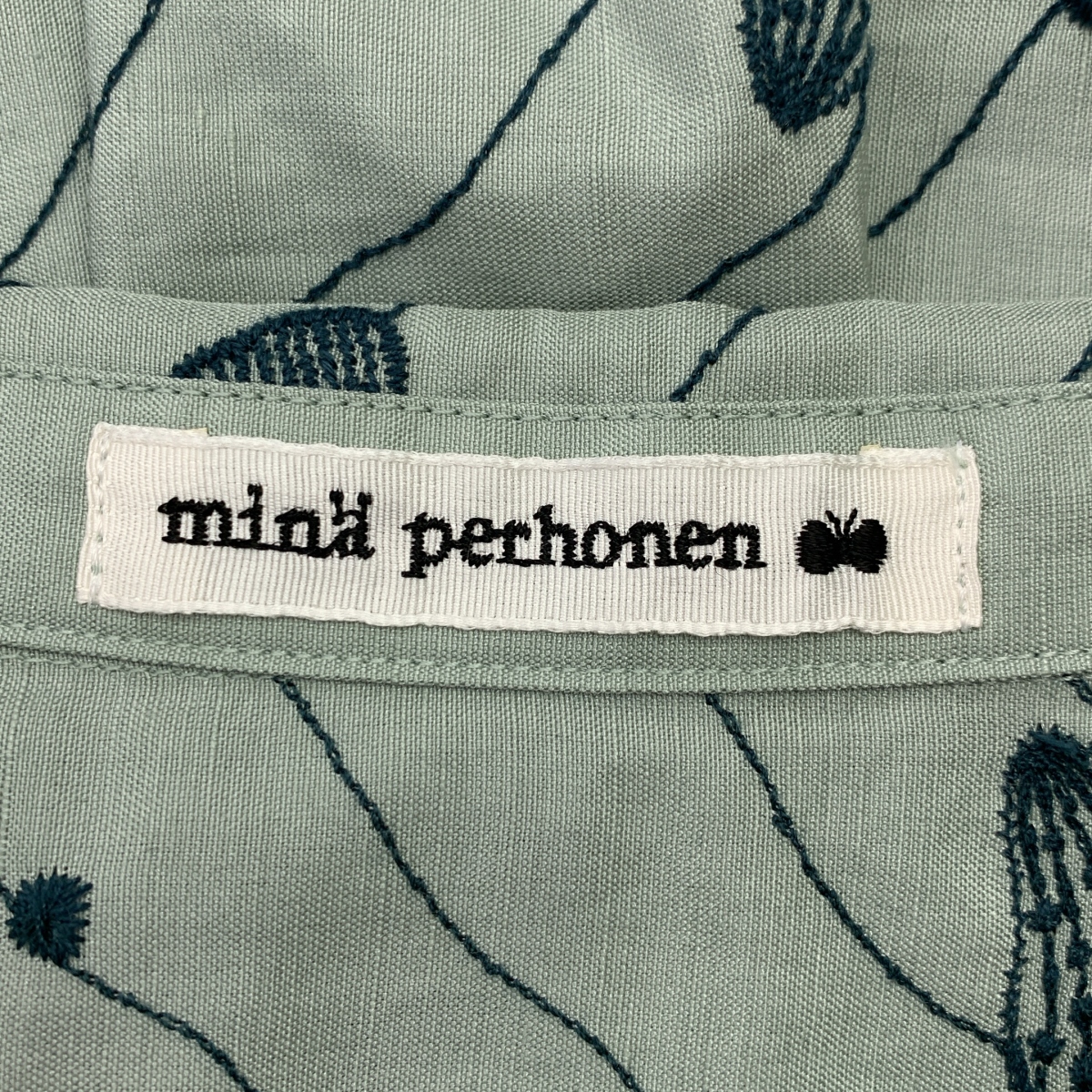 mina perhonen / ミナペルホネン sea jewel / エンブロイダリー ブルゾン ジャケット