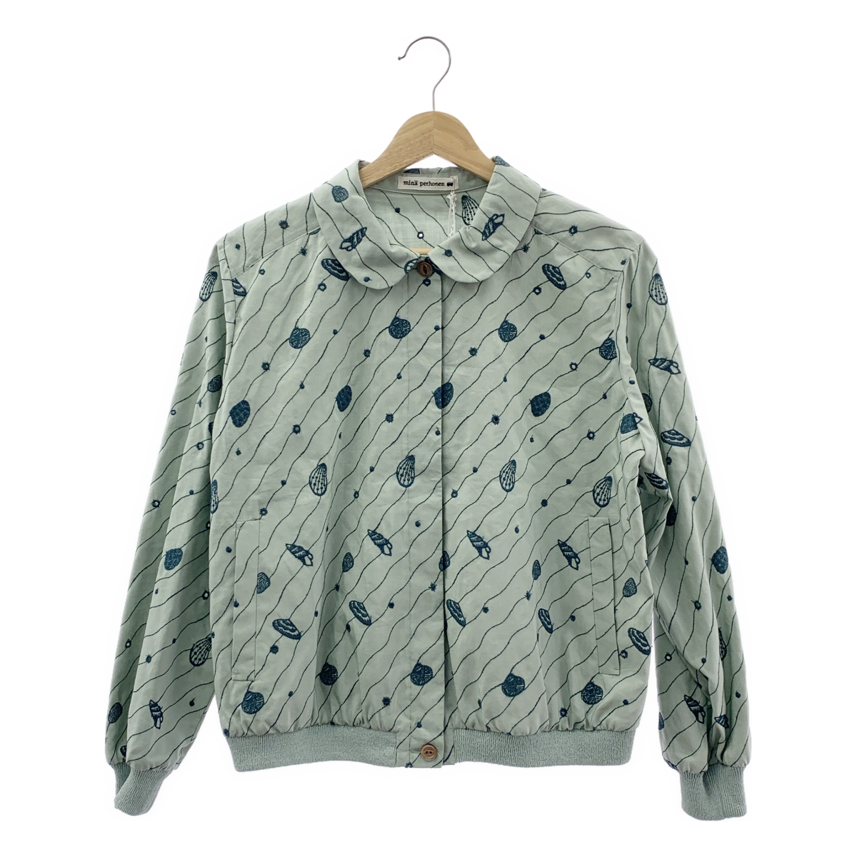 mina perhonen / ミナペルホネン sea jewel / エンブロイダリー ブルゾン ジャケット