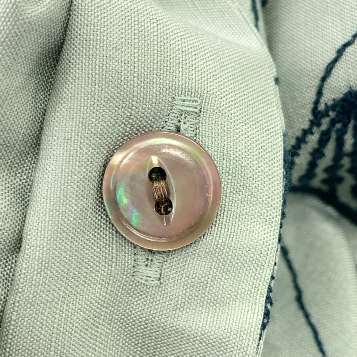 mina perhonen / ミナペルホネン sea jewel / エンブロイダリー ブルゾン ジャケット