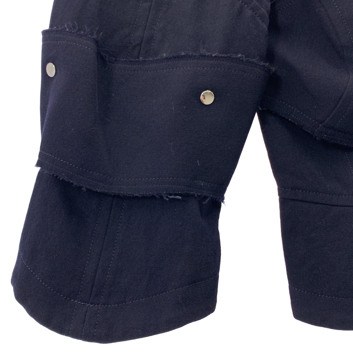 COMME des GARCONS / コムデギャルソン 2way ウール 再構築 イージーパンツ