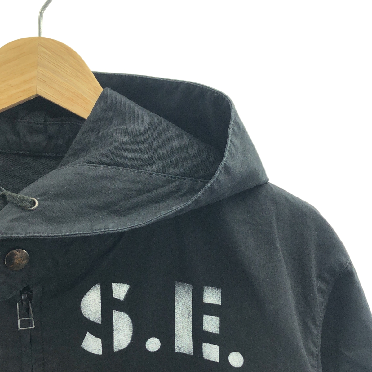 N.HOOLYWOOD / エヌハリウッド ステンシルプリント フーデッド ジップ ジャケット