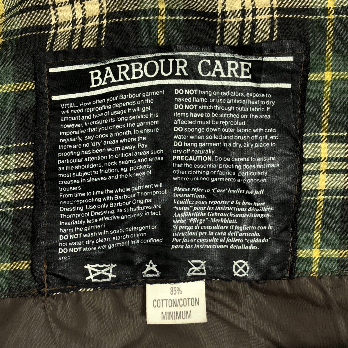 Barbour / バブアー 1980s Gamefair ゲームフェア ジャケット