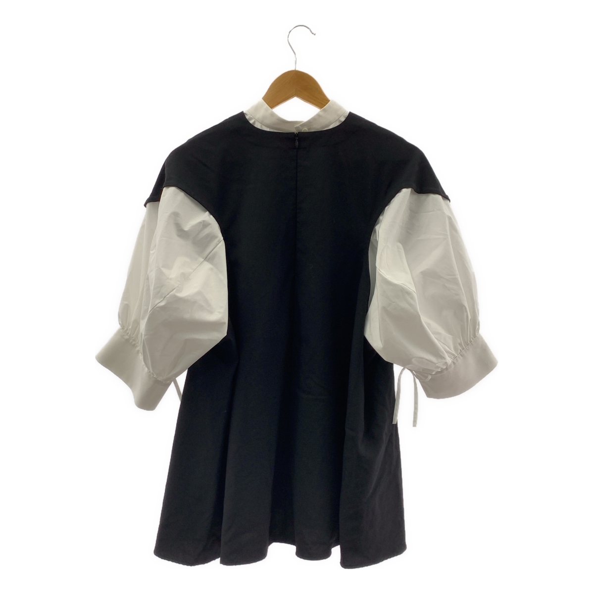 ENFOLD / エンフォルド LAYERED BALLOON-SLEEVE PULLOVER バルーン プルオーバー シャツ