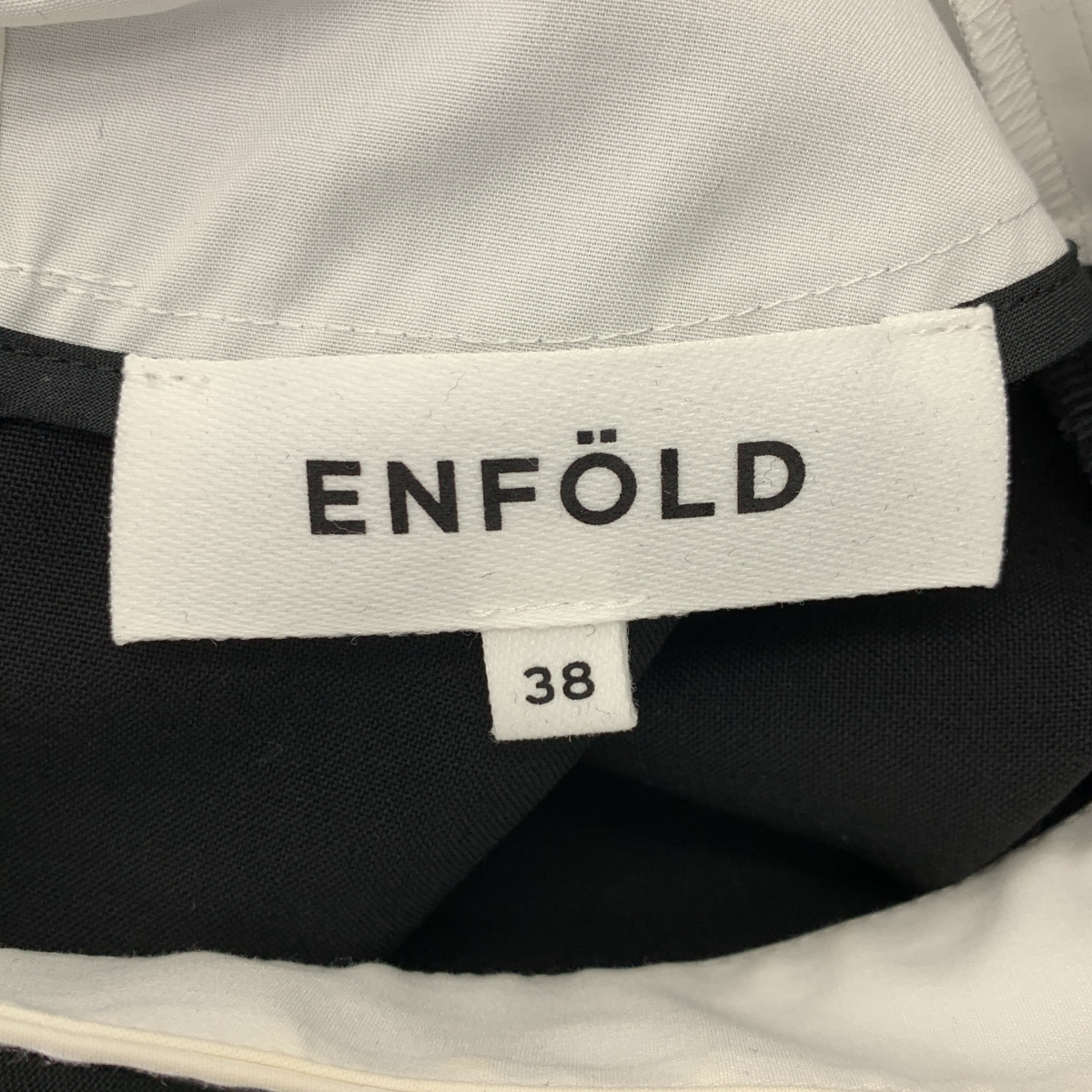 ENFOLD / エンフォルド LAYERED BALLOON-SLEEVE PULLOVER バルーン プルオーバー シャツ
