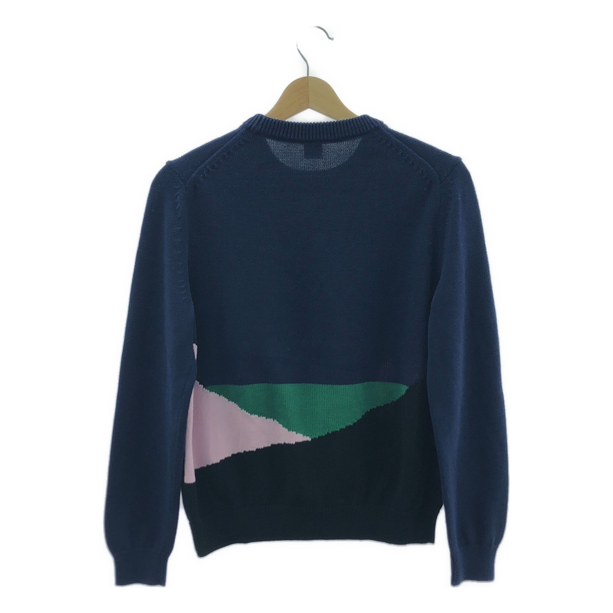 PS Paul Smith / ピーエスポールスミス コットン エンブロイダリー ニット セーター