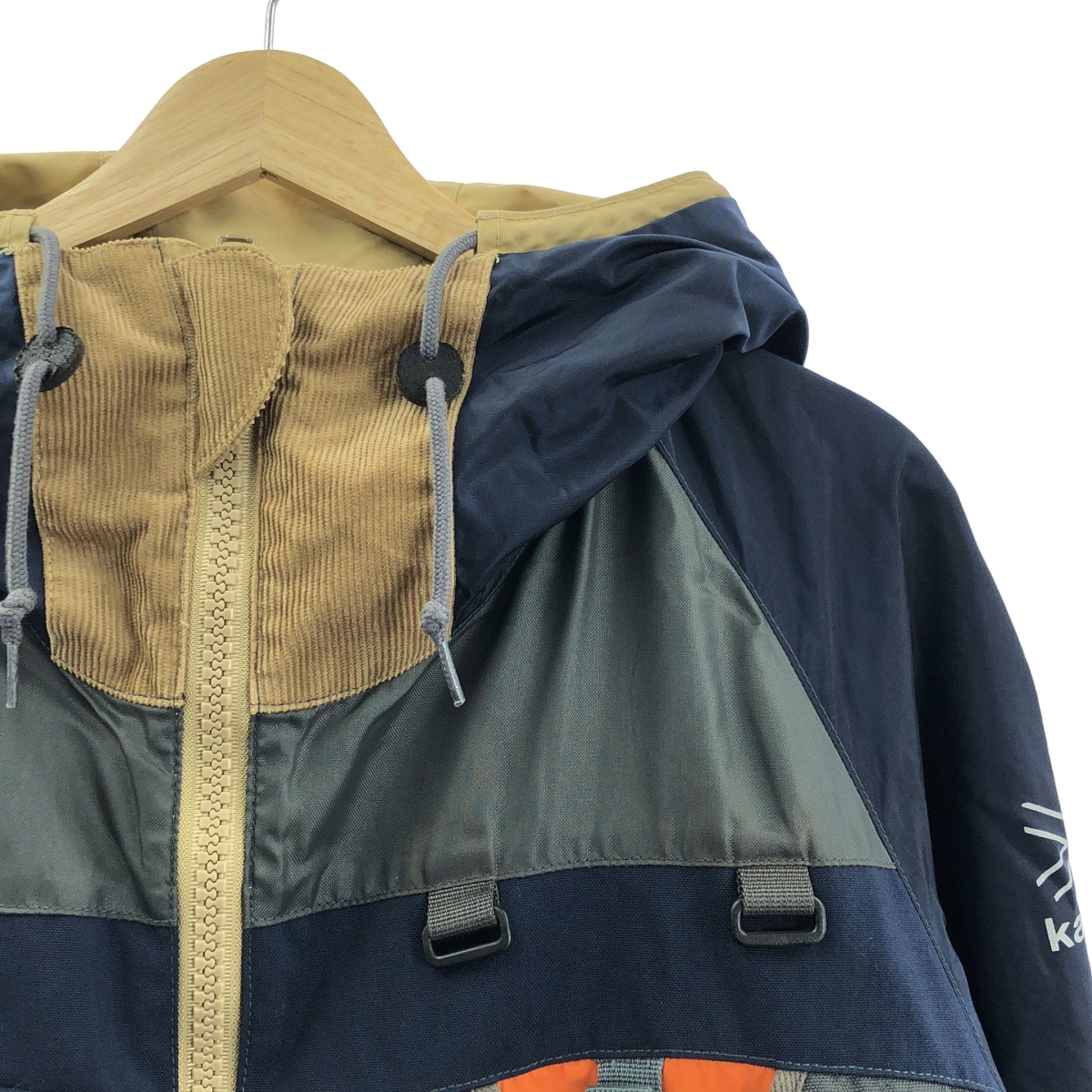 JUNYA WATANABE COMME des GARCONS MAN / ジュンヤワタナベコムデギャルソンマン ×karrimor カリマー / バックパック 再構築 綿エステル タイプライター リバーシブルジャケット