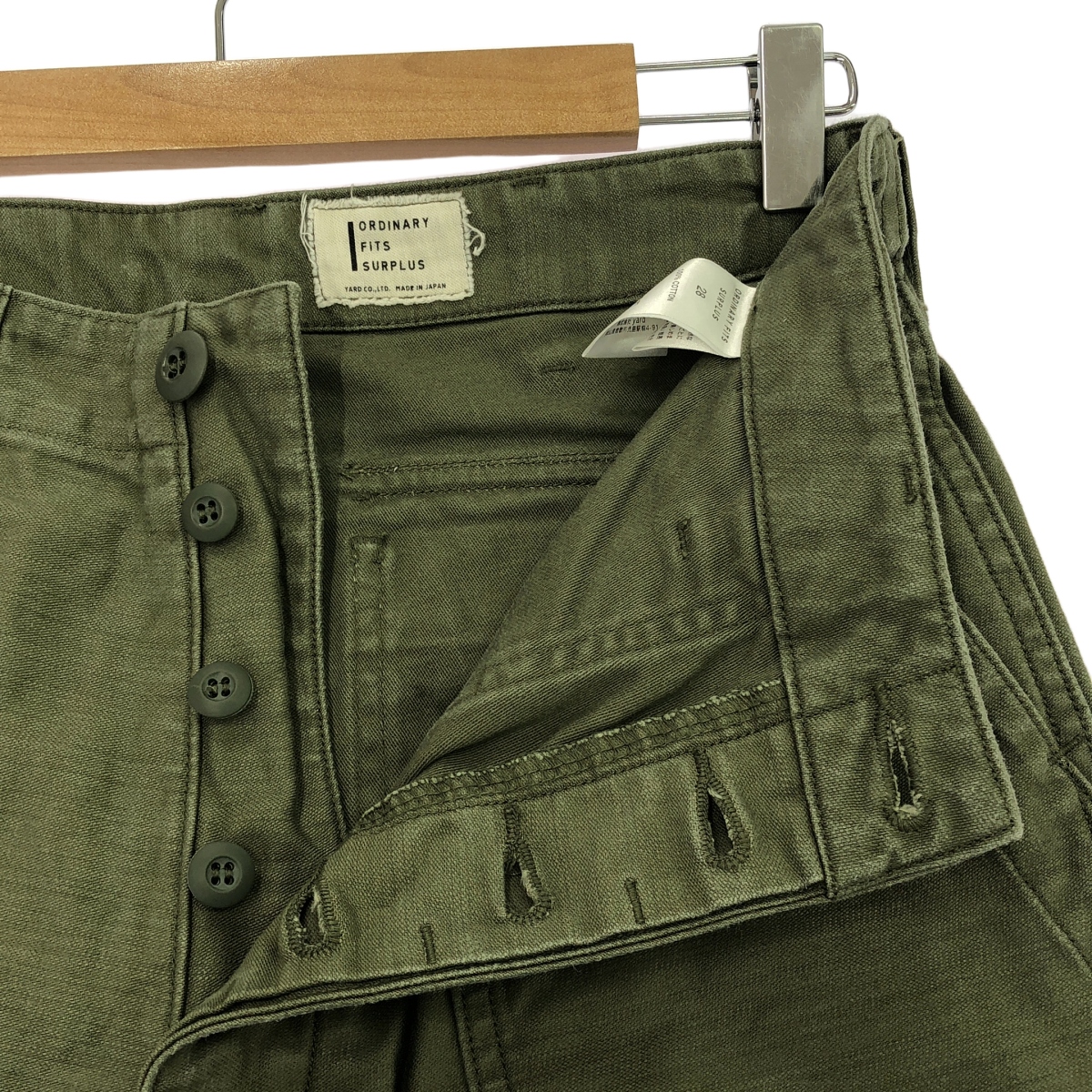 Ordinary fits / オーディナリーフィッツ SURPLUS LINE UTILITY PANTS ユーティリティ パンツ