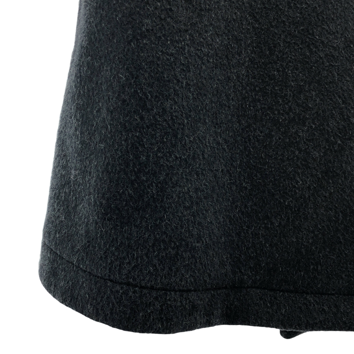 mizuiroind / ミズイロインド ウール トグルボタン コート フーディ