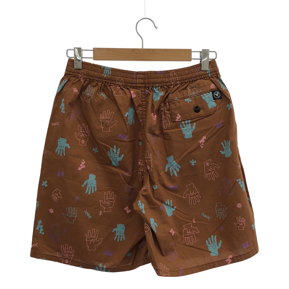 MASSES / マシス SHORTS HAND ハンド 総柄 プリント ショートパンツ