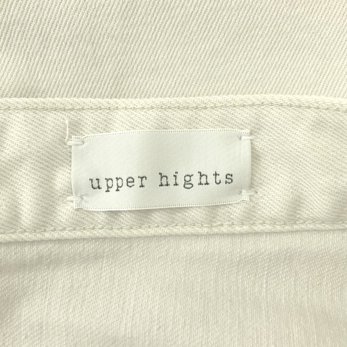L'Appartement / アパルトモン 【 UPPER HIGHTS / アッパー ハイツ 】 THE LIVELY BONE WIDE DENIM / ダメージ加工 ワイド デニム パンツ
