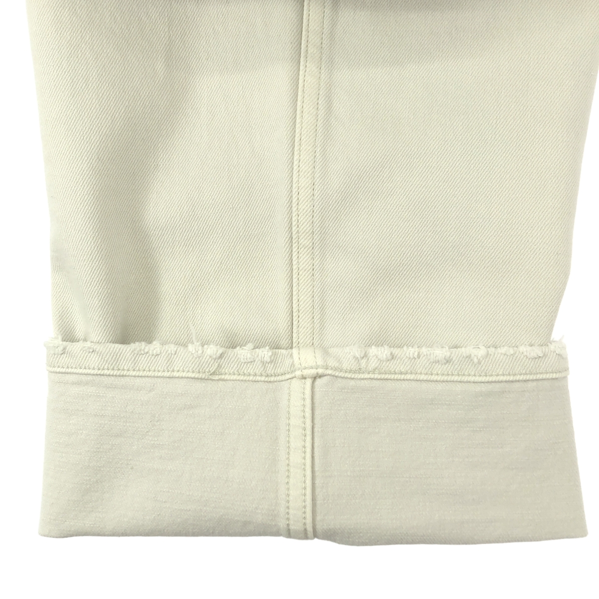 L'Appartement / アパルトモン 【 UPPER HIGHTS / アッパー ハイツ 】 THE LIVELY BONE WIDE DENIM / ダメージ加工 ワイド デニム パンツ