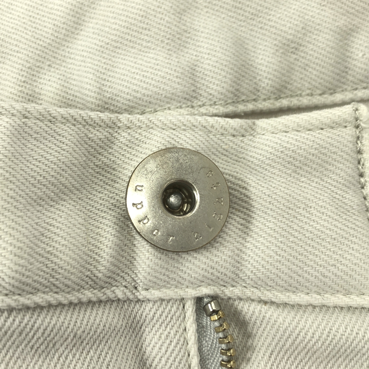 L'Appartement / アパルトモン 【 UPPER HIGHTS / アッパー ハイツ 】 THE LIVELY BONE WIDE DENIM / ダメージ加工 ワイド デニム パンツ