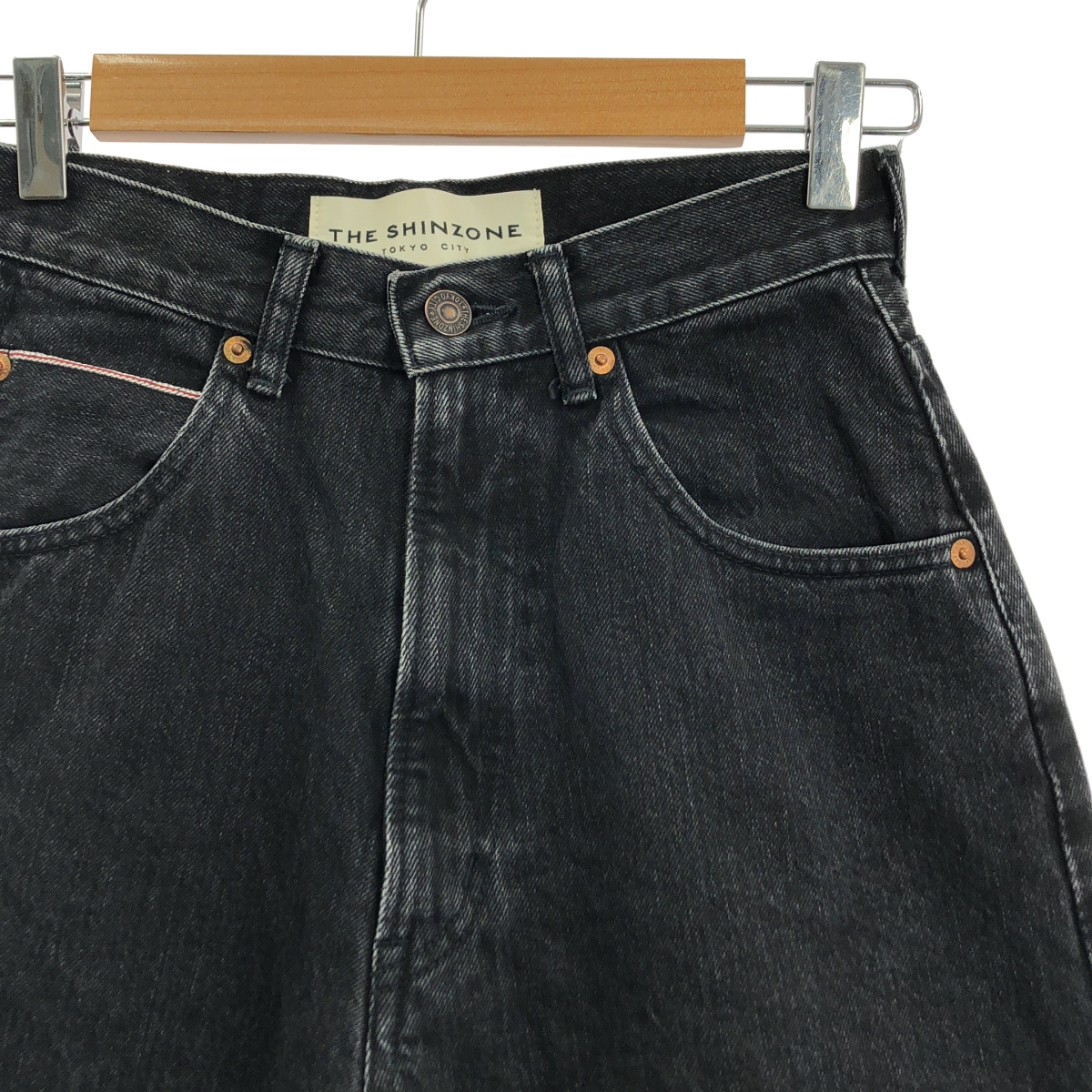 Shinzone / シンゾーン Bshop 別注 HIGH WAIST DENIM ハイウエスト デニムパンツ