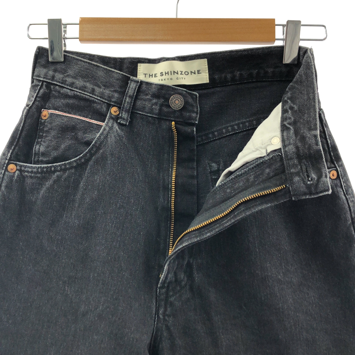 Shinzone / シンゾーン Bshop 別注 HIGH WAIST DENIM ハイウエスト デニムパンツ